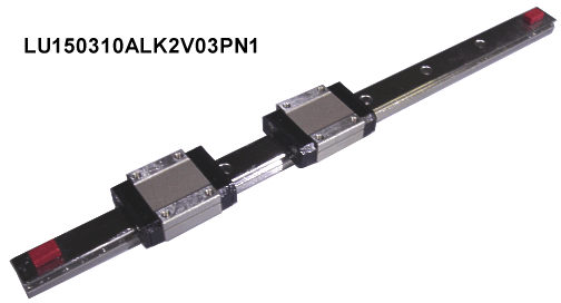 NSK 15mm (miniature narrow) bearing/rail assembly