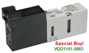4-port direct operated poppet solenoid valve