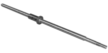 NSK 40mm ground screw, 10mm lead