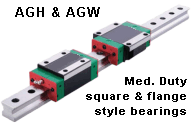 Medium Duty Blocks/Rail