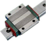 45mm Bearing Block, Long Flange