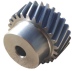 25-tooth milled pinion gear, module 1.5. Use with helical-cut rack.