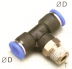 1/2T x 1/2NPT Male Branch Tee