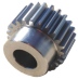 16-tooth spur gear, 16 pitch, 20 pressure angle. Use with straight-cut rack.